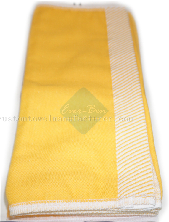 Custom Cotton travel towel Supplier|Bulk Yellow Face Cotton towels Wholesaler for Germany France Italy Africa UK USA
